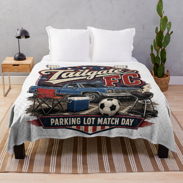 Item preview, Tailgate FC – Parking Lot Match Day Soccer Design designed and sold by MySheetMusicArt.