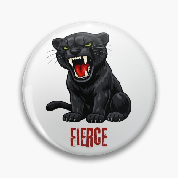 Item preview, Angry Black Panther Fierce Streetwear Graphic designed and sold by ROARSOME DESiGNS.