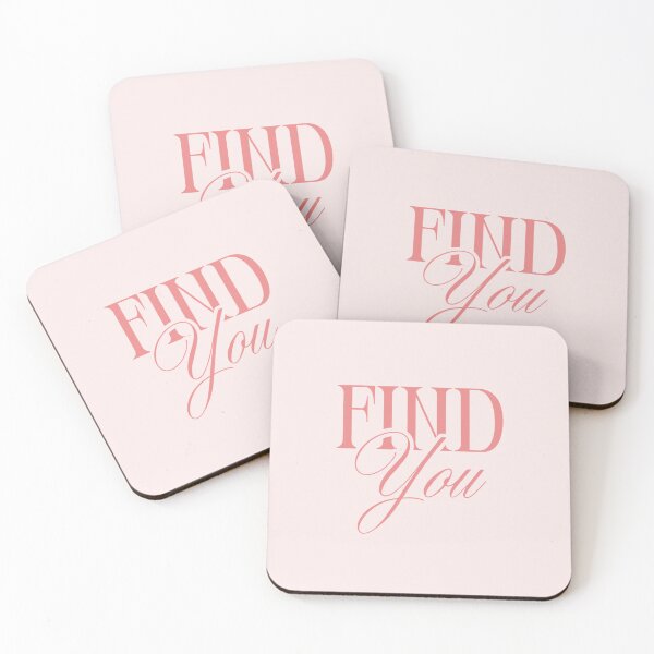 Item preview, Find You Pastel Pink Typography Design for Self Discovery and Growth designed and sold by KleanGirlAesthetics.