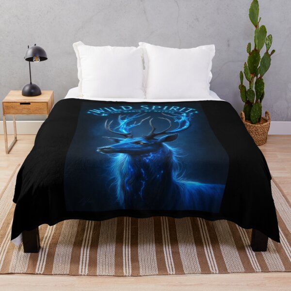 Item preview, Wild Spirit | Magical Deer Fantasy Nature Artwork designed and sold by Daagath.