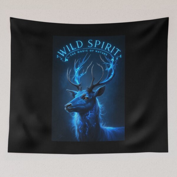 Item preview, Wild Spirit | Magical Deer Fantasy Nature Artwork designed and sold by Daagath.