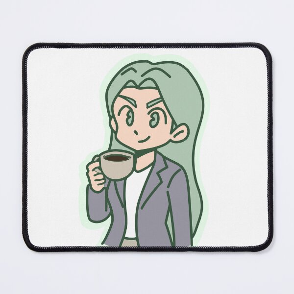 Item preview, Chibi illustration of INTP and his sacred coffee designed and sold by GingaPop.