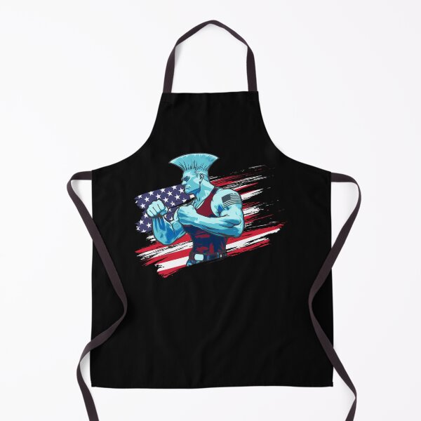 Item preview, Guile Street Fighter Blue Skin Alternate Color Illustration designed and sold by MAH NOOR ILYAS.