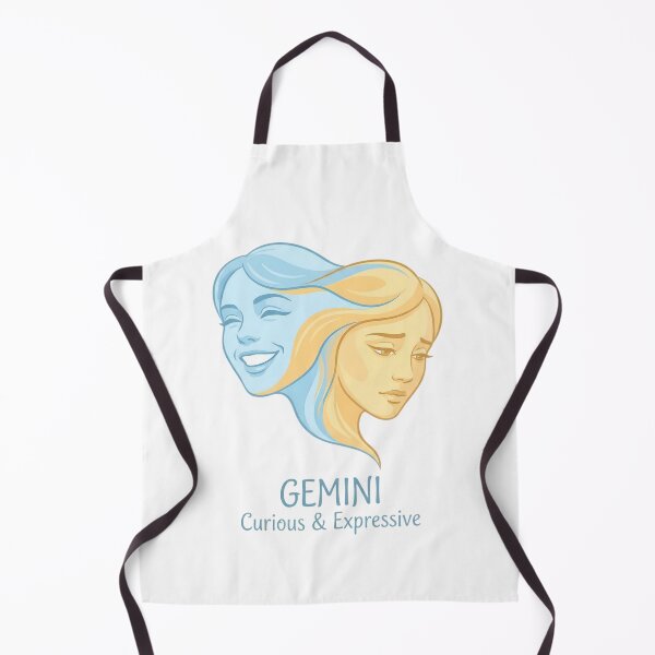 Item preview, Gemini Zodiac Sign | Curious & Expressive Twin Faces Daily Horoscope Design | Astrology Gift for Gemini designed and sold by Bhaskar Digital Art.