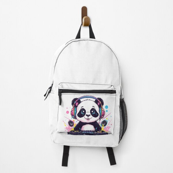 Item preview, Kawaii Panda DJ with Headphones designed and sold by PixelStyle Studio.