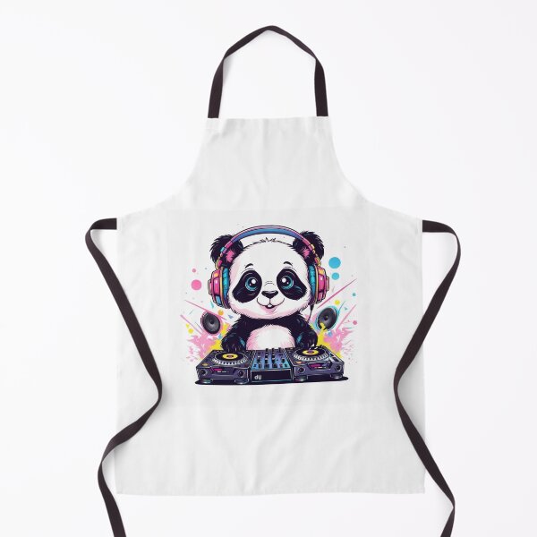 Item preview, Kawaii Panda DJ with Headphones designed and sold by PixelStyle Studio.