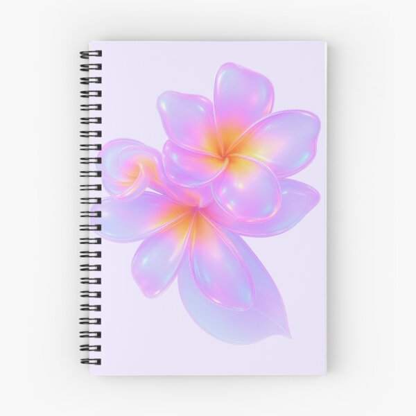 Item preview, Pink Opalescent Plumeria designed and sold by Zestfull Artwork.