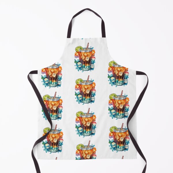 Item preview, Summer drink with lime- summer vibes design designed and sold by RahRahsCreation.