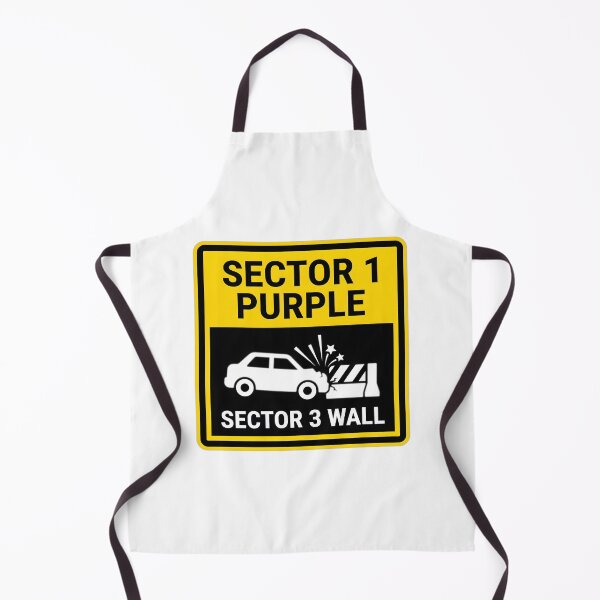 Item preview, Sector 3 Wall - Sim Racing Humor designed and sold by GarageGraphics.