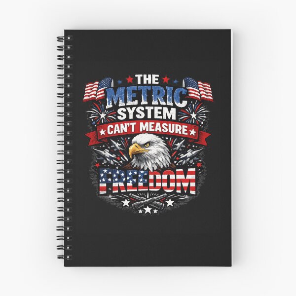 Item preview, The Metric System Can't Measure Freedom Funny 4th of July designed and sold by Zbixu.