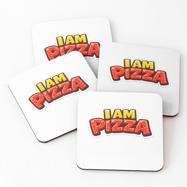 Item preview, I Am Pizza Funny Food Sticker designed and sold by LiamAura.
