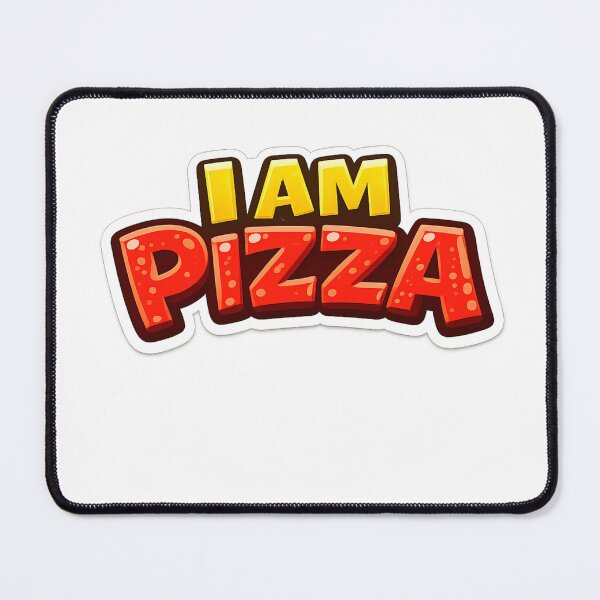 Item preview, I Am Pizza Funny Food Sticker designed and sold by LiamAura.