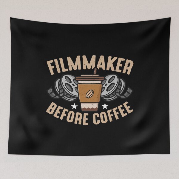 Item preview, Filmmaker Before Coffee Director Coffee Lover designed and sold by tshirtconcepts.