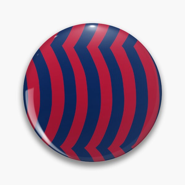 Item preview, Iconic Norwegian Wavy Stripes in Red and Blue designed and sold by Deutschic.