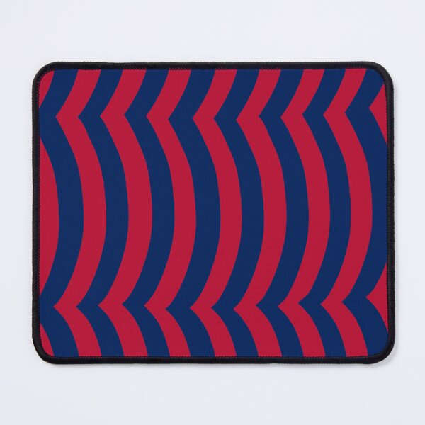 Item preview, Iconic Norwegian Wavy Stripes in Red and Blue designed and sold by Deutschic.