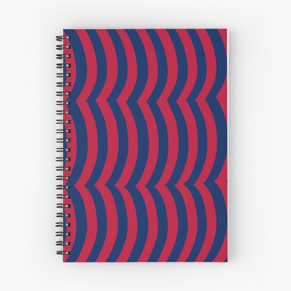 Item preview, Iconic Norwegian Wavy Stripes in Red and Blue designed and sold by Deutschic.