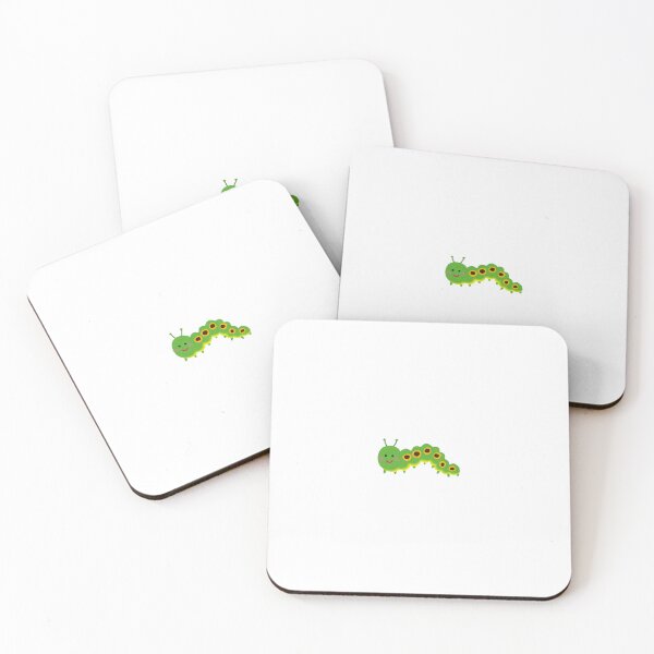 Item preview, Cute Green Caterpillar Illustration designed and sold by DailyDoodlesBySumbul.