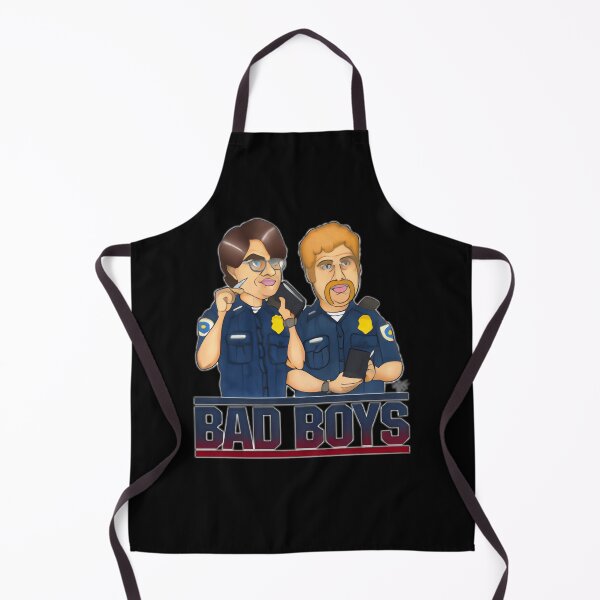 Item preview, Superbad Cops Slater Michaels Bad Boys Caricature designed and sold by MAH NOOR ILYAS.