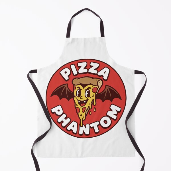 Item preview, Pizza Phantom – Funny Spooky Pizza Bat Wings designed and sold by cladeart.