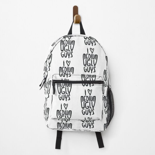 Item preview, I love heart, medium, ugly guys designed and sold by badlydrawnbabe.