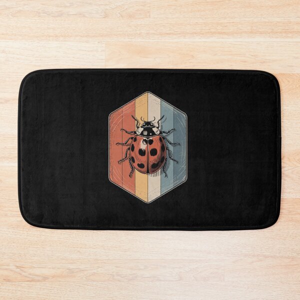 Item preview, Ladybug on Retro Stripes designed and sold by jkrphoto.