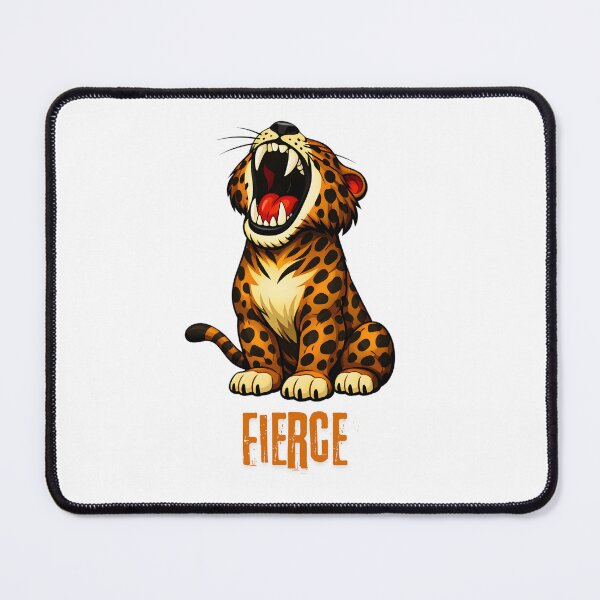 Item preview, Angry Leopard Cub Fierce Streetwear Graphic designed and sold by ROARSOME DESiGNS.