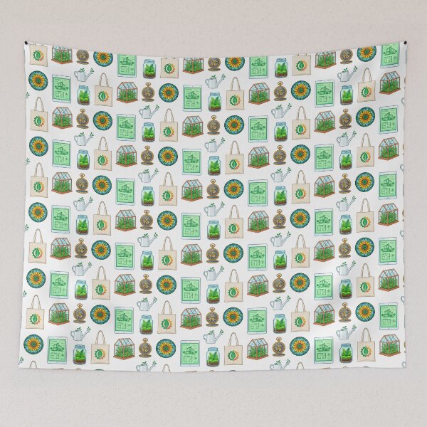 Item preview, Solarpunk Aesthetic Eco Optimist Green Technology Illustrative Art designed and sold by Osmose-Studio ⭐⭐⭐⭐⭐.
