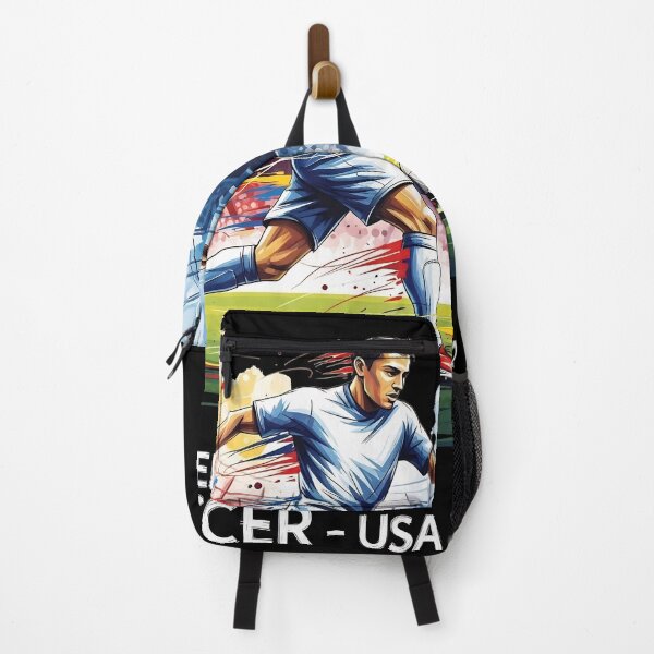 Item preview, Dynamic Soccer Player USA 2026 Sports Illustration designed and sold by UrbanPrts.