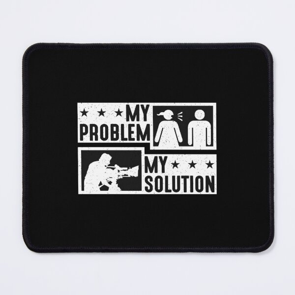 Item preview, Filmmaker My Problem My Solution Pictogram Dad Mom designed and sold by tshirtconcepts.