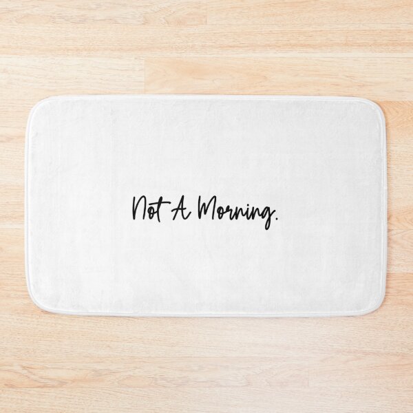 Item preview, Not A Morning Person Sleepy Humor Design designed and sold by Dreamsartistry.