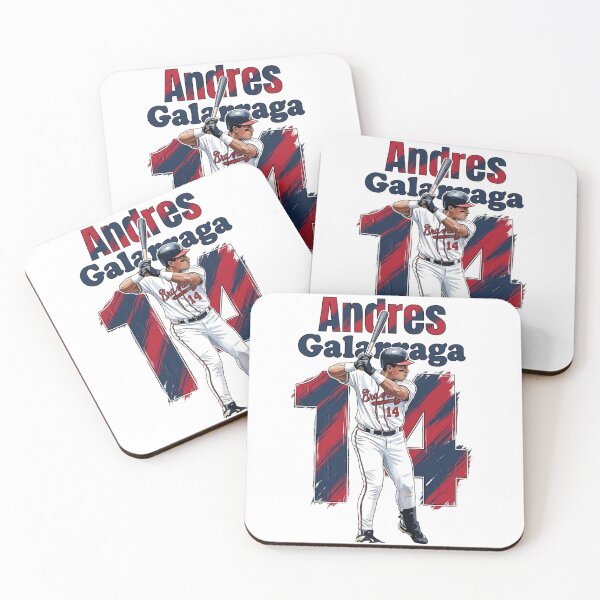 Item preview, Retro Andres Galarraga 14 - Atlanta Baseball Legend designed and sold by Thogan0416.