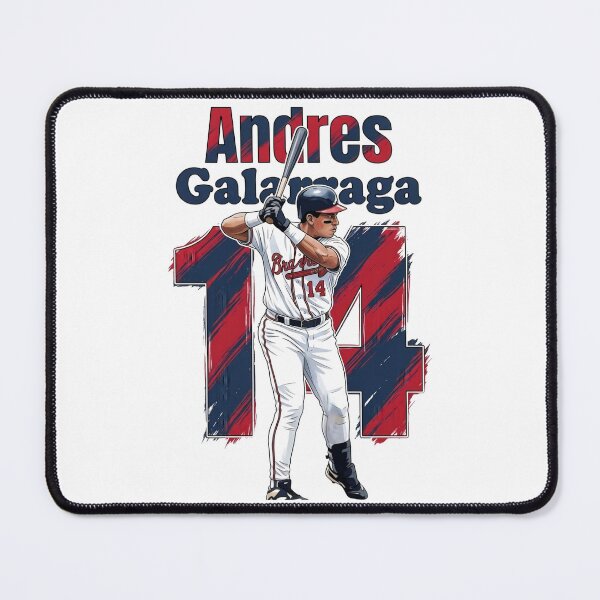 Item preview, Retro Andres Galarraga 14 - Atlanta Baseball Legend designed and sold by Thogan0416.