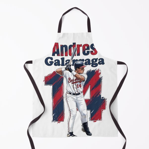 Item preview, Retro Andres Galarraga 14 - Atlanta Baseball Legend designed and sold by Thogan0416.