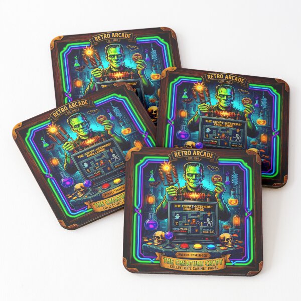Item preview, Retro Arcade capter Themed Decor designed and sold by Cyber-ART-Studio.