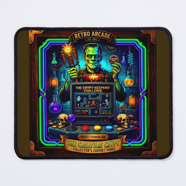 Item preview, Retro Arcade capter Themed Decor designed and sold by Cyber-ART-Studio.