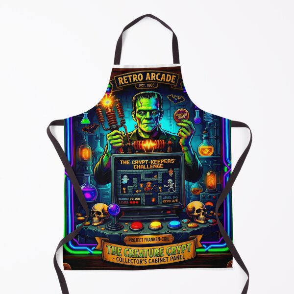 Item preview, Retro Arcade capter Themed Decor designed and sold by Cyber-ART-Studio.
