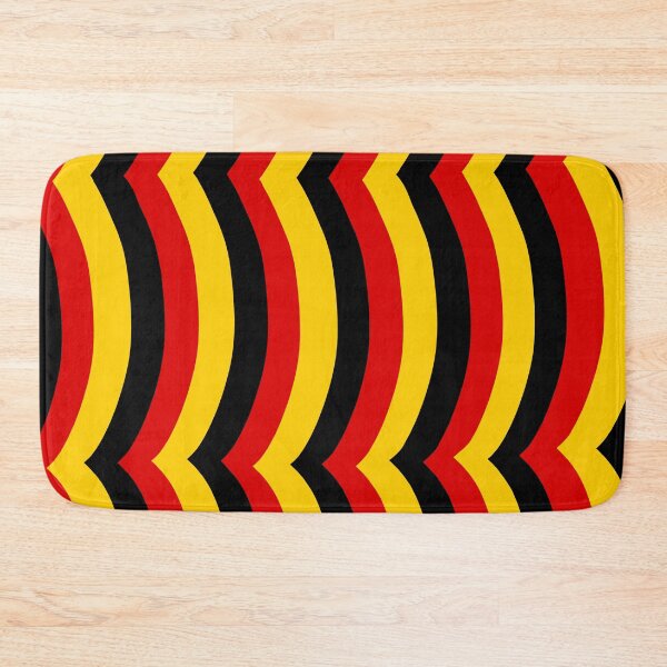 Item preview, Iconic German Wavy Stripes in Black, Red and Gold designed and sold by Deutschic.