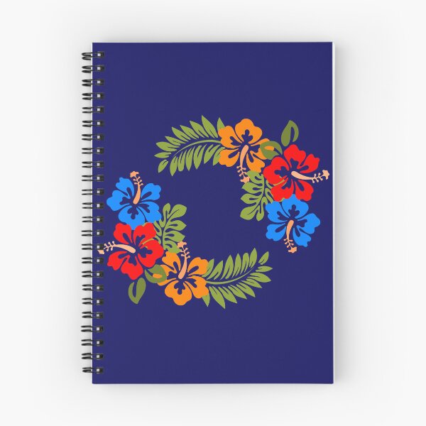 Item preview, Tropical Hibiscus Flowers Wreath Circle designed and sold by SolutionsArt.