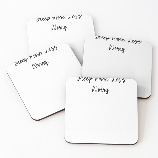 Item preview, Sleep More Less Worry Restful Calm Design designed and sold by Dreamsartistry.