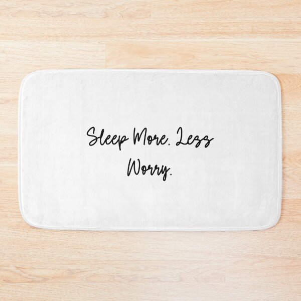 Item preview, Sleep More Less Worry Restful Calm Design designed and sold by Dreamsartistry.
