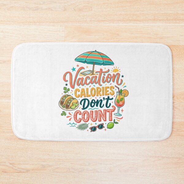Item preview, Vacation calories don't count- summer design designed and sold by RahRahsCreation.
