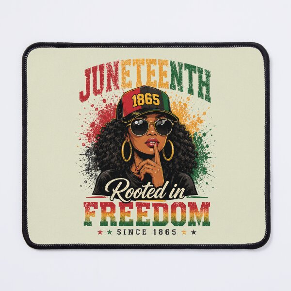 Item preview, Juneteenth Black Women Girls Rooted in Freedom1865 Afro designed and sold by Askedapples.