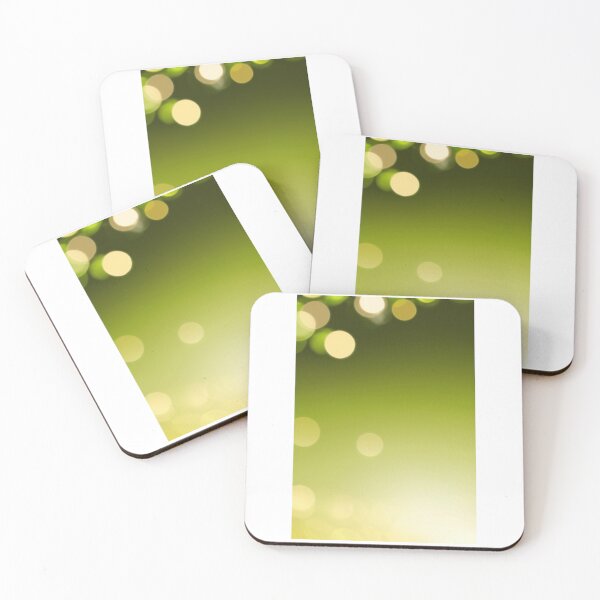 Item preview, Abstract Art - Luminous Bokeh, Ethereal Green Gradient designed and sold by Reverso-Design.