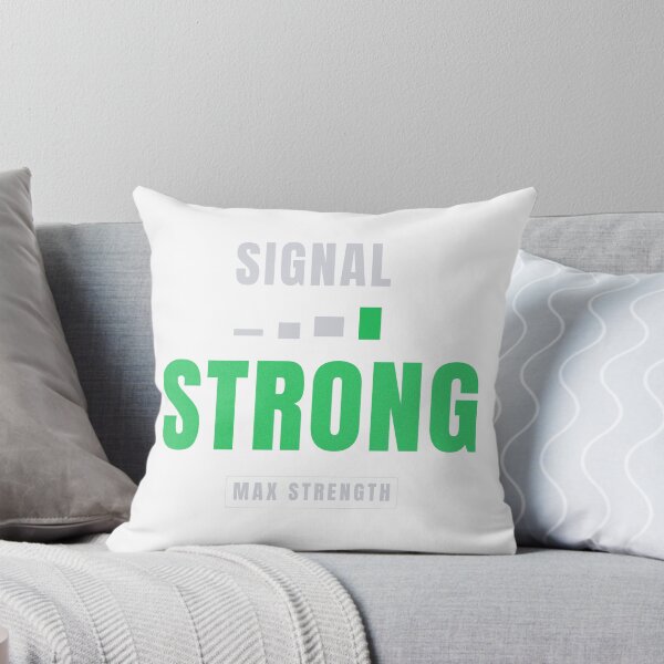Item preview, Signal Strong | Premium Tech Typography Design designed and sold by HeartAndArtShop.