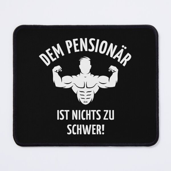 Item preview, Nothing is too difficult for the pensioner! (Retirement / White) designed and sold by Roderix.