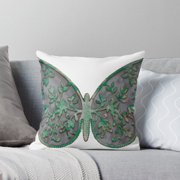 Item preview, Butterfly in green II designed and sold by Barbara Knuth.