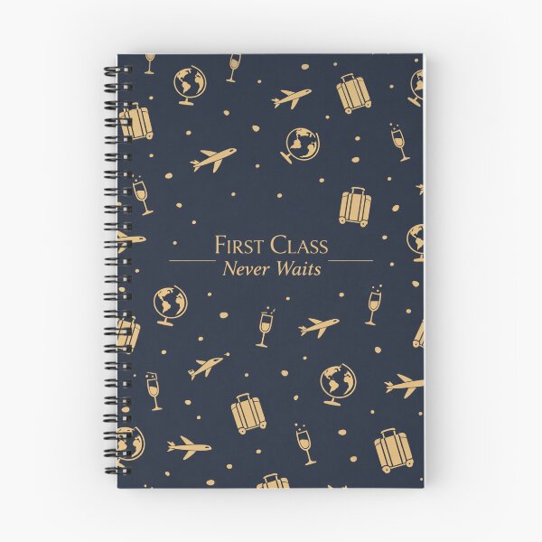 Item preview, Traveler Gift – First Class Never Waits Aviation Design designed and sold by Ve & Co.