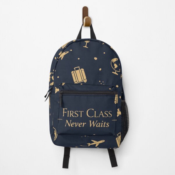Item preview, Traveler Gift – First Class Never Waits Aviation Design designed and sold by Ve & Co.