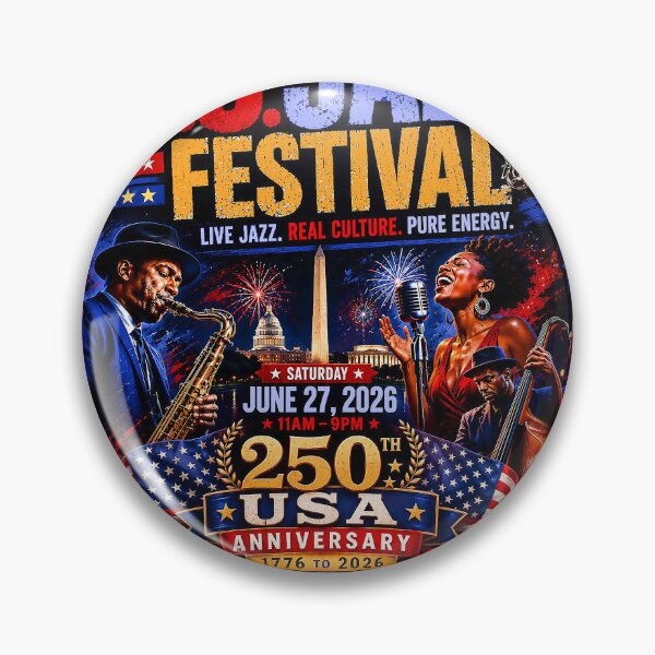 Item preview, D.C. JAZZ FESTIVAL June 27, 2026 - USA 250th Anniversary Celebration 1776 to 2026  designed and sold by DBM Photo Art 1.