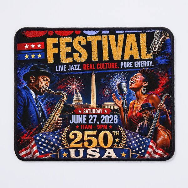 Item preview, D.C. JAZZ FESTIVAL June 27, 2026 - USA 250th Anniversary Celebration 1776 to 2026  designed and sold by DBM Photo Art 1.